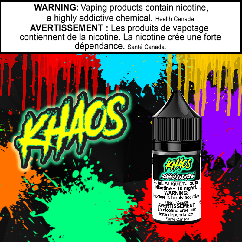 Khaos - Banana Eruption 30ml Salt Alberta
