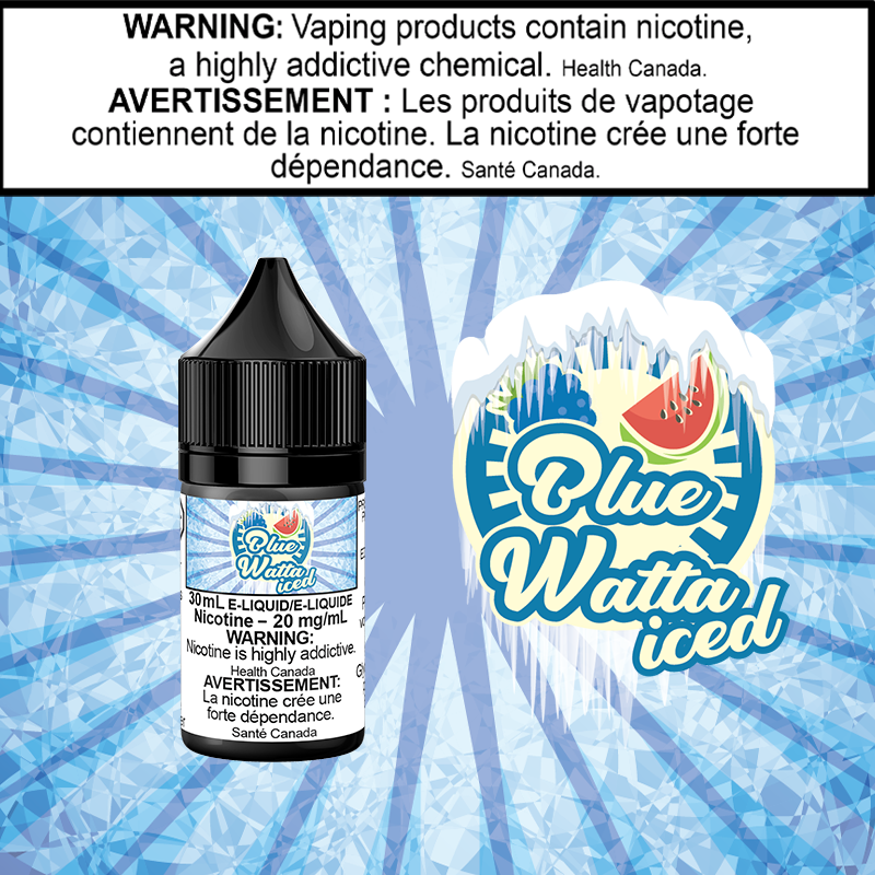 Blue Watta - Iced - 30ml Salt Yukon