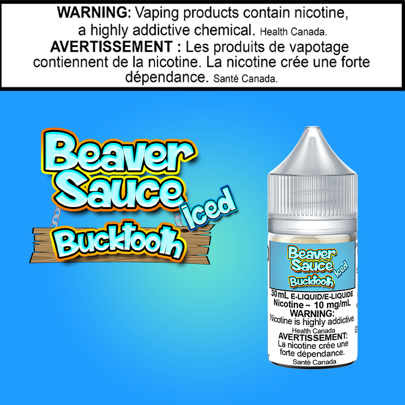 Beaver Sauce - Bucktooth - Iced - 30ml Salt Manitoba
