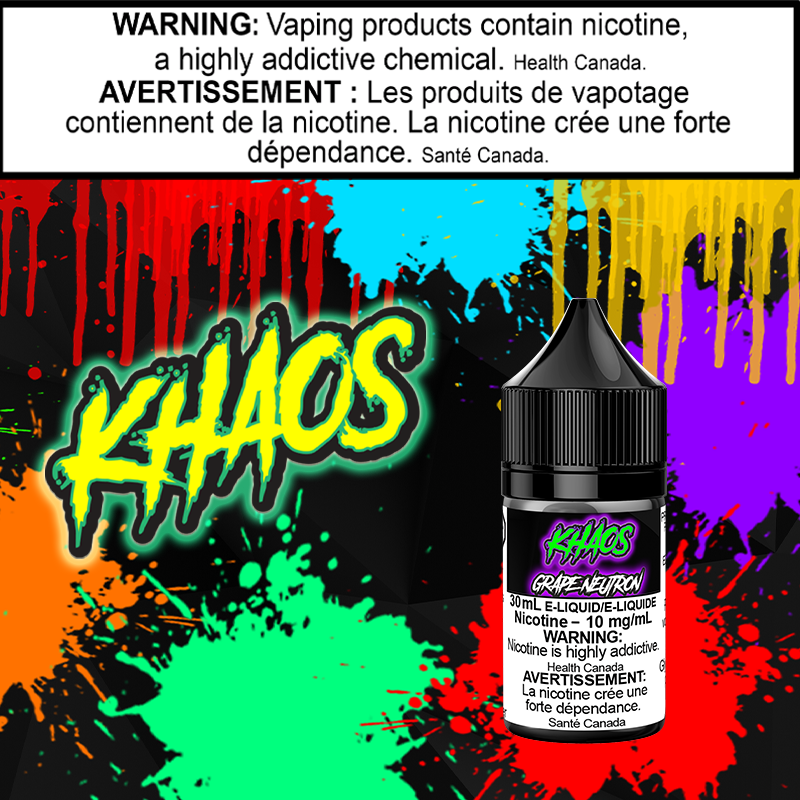 Khaos - Grape Neutron 30ml Salt British Columbia