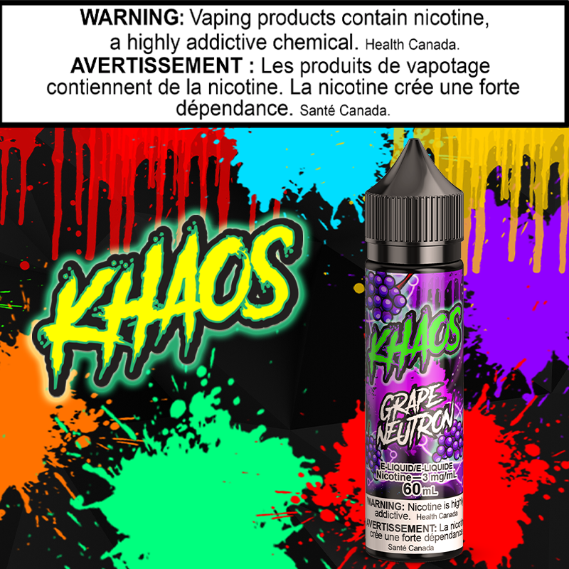 Khaos - Grape Neutron 60ml British Columbia