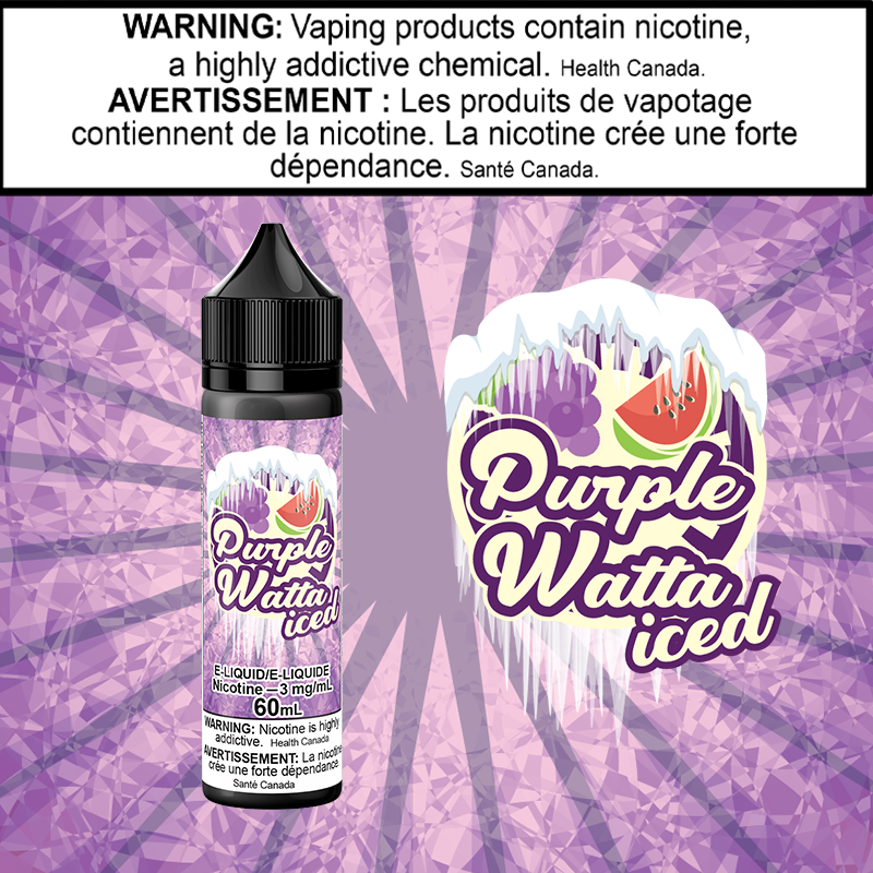 Purple Watta - Iced - 60ml Ontario