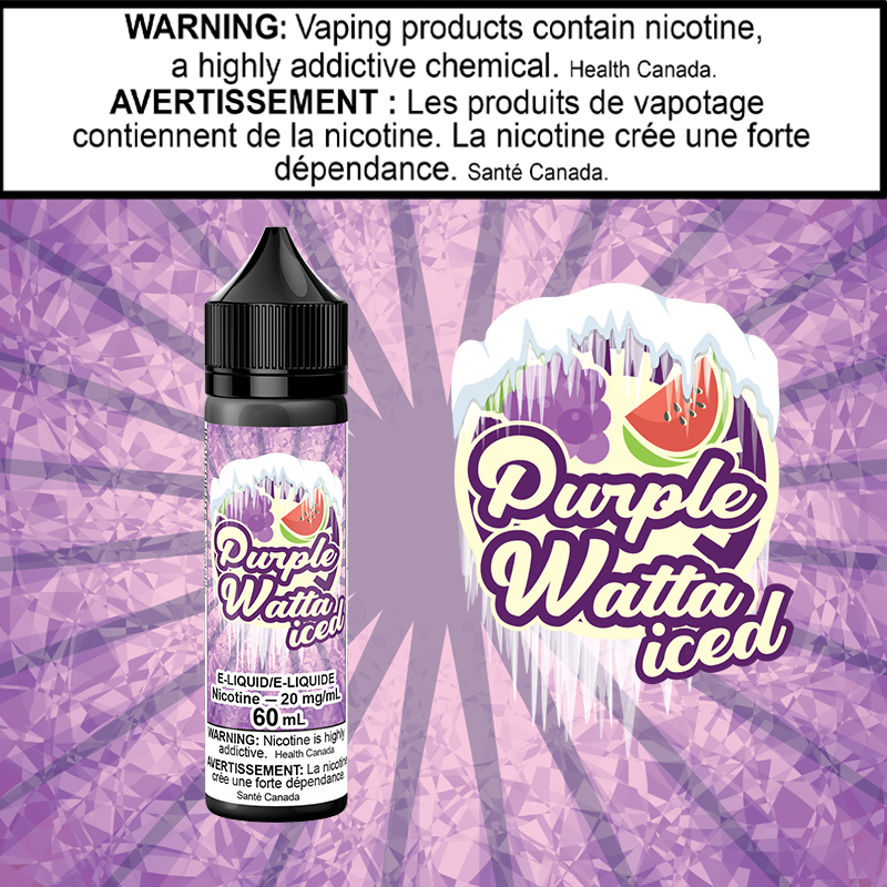 Purple Watta - Iced - 60ml Salt Yukon