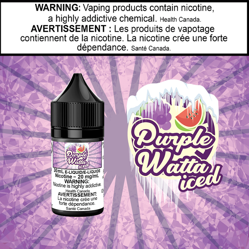 Purple Watta - Iced - 30ml Salt Yukon