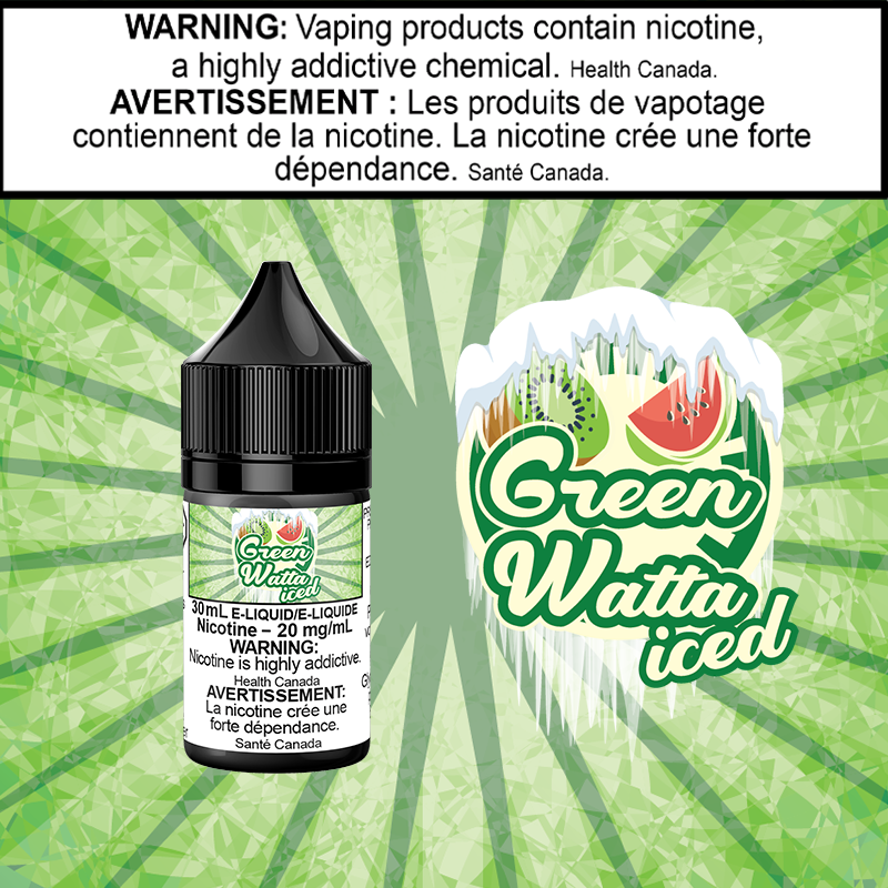 Green Watta - Iced - 30ml Salt Manitoba