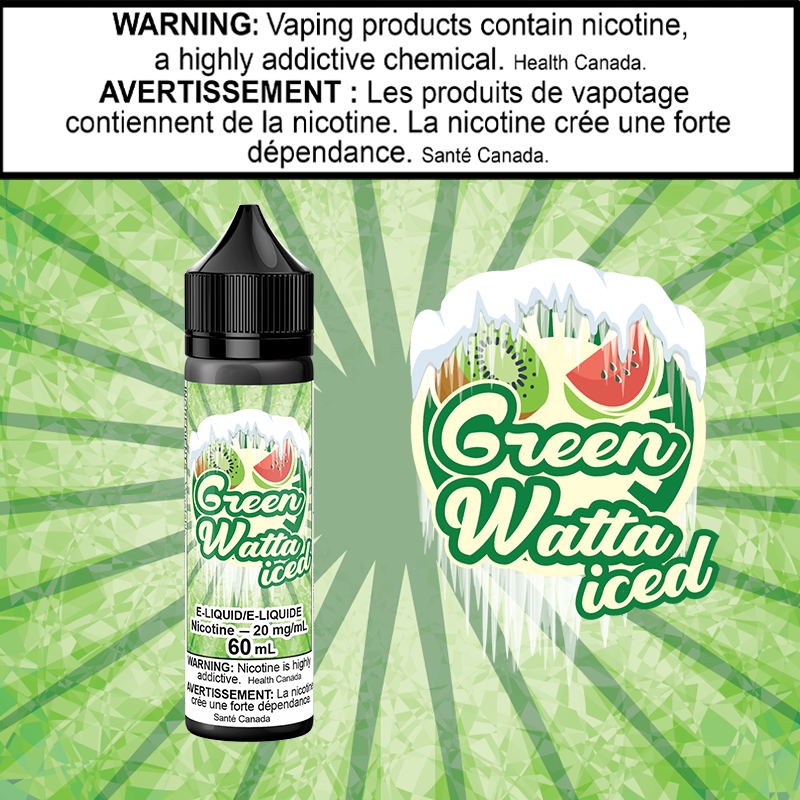 Green Watta - Iced - 60ml Salt Yukon