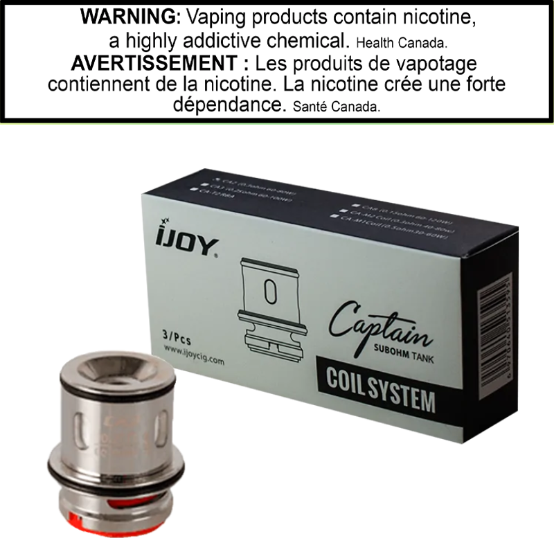 Ijoy - Captain Subohm Tank Coils