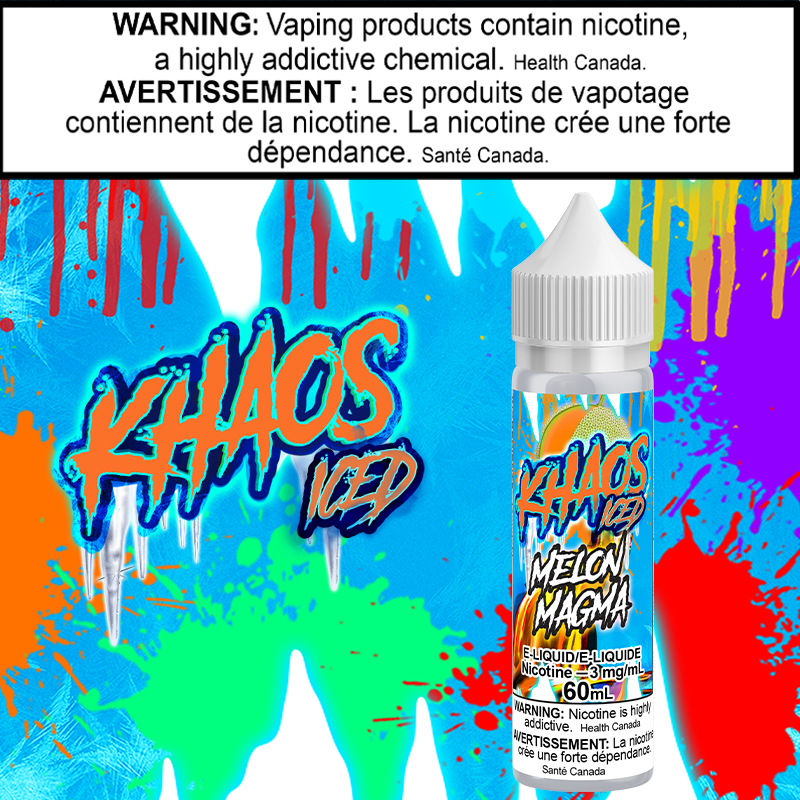 Khaos - Melon Magma - Iced - 60ml British Columbia