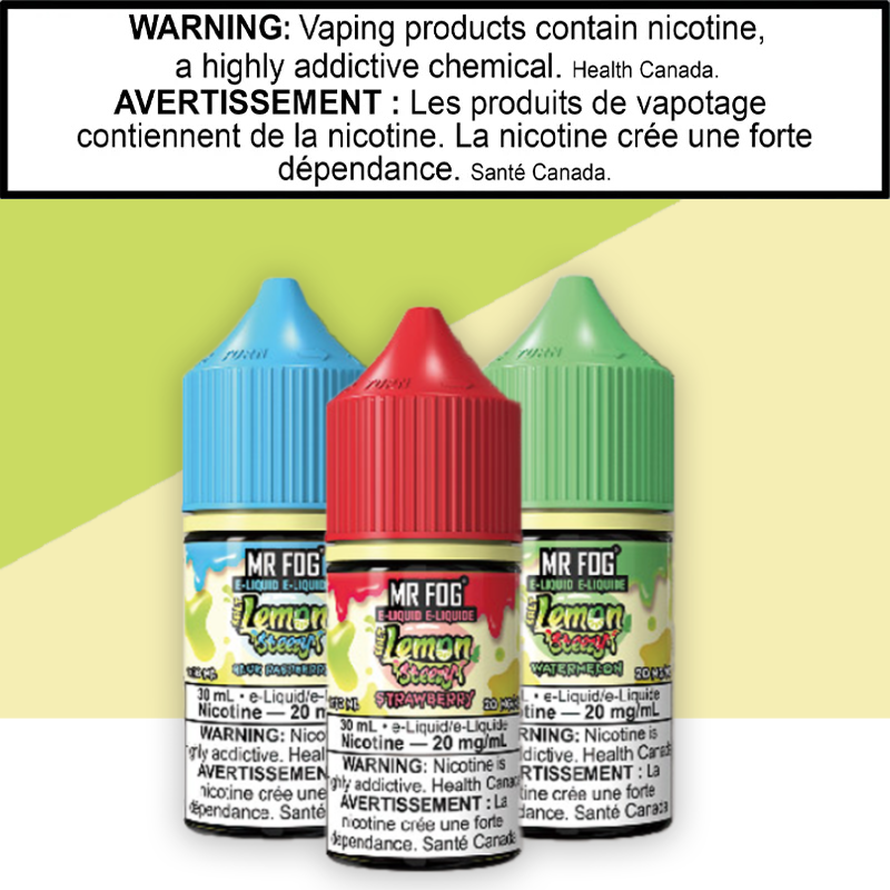 MR FOG -  ELIQUIDS Steezy Series - 30ml SALTS - BC - SK