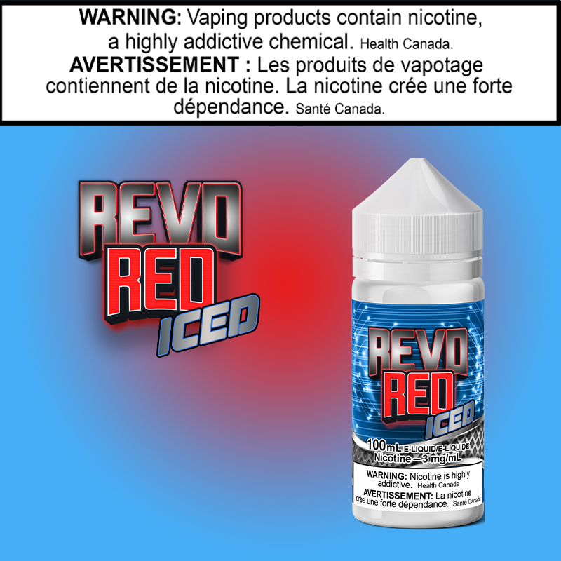 Revo - Red Iced 100ml Salt Alberta