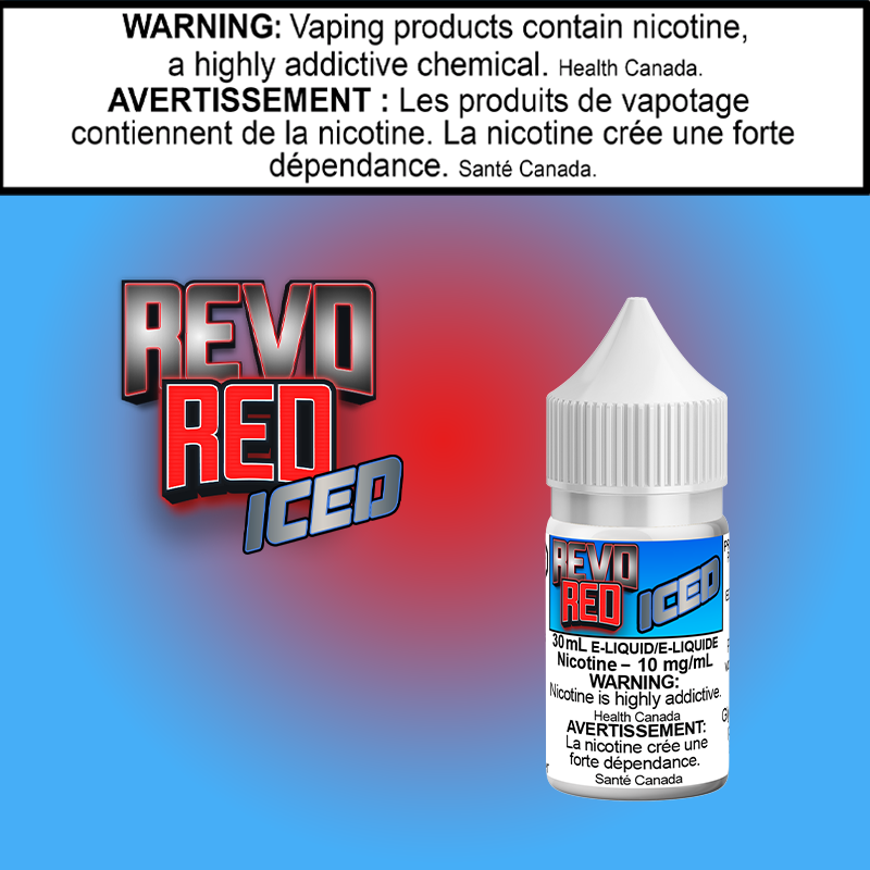 Revo - Red Iced 30ml Salt Alberta