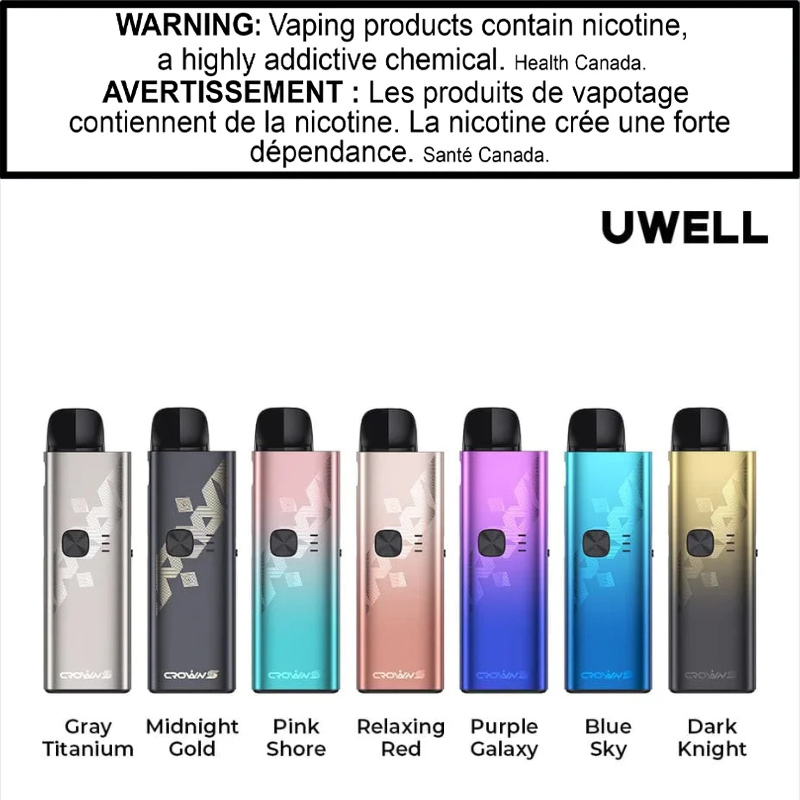 Uwell Crown S Open Pod Kit 5mL