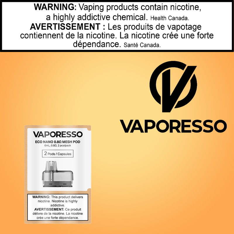 VAPORESSO ECO NANO MESH POD 6ml