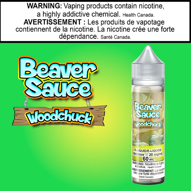Beaver Sauce - Woodchuck 60ml Salt Saskatchewan