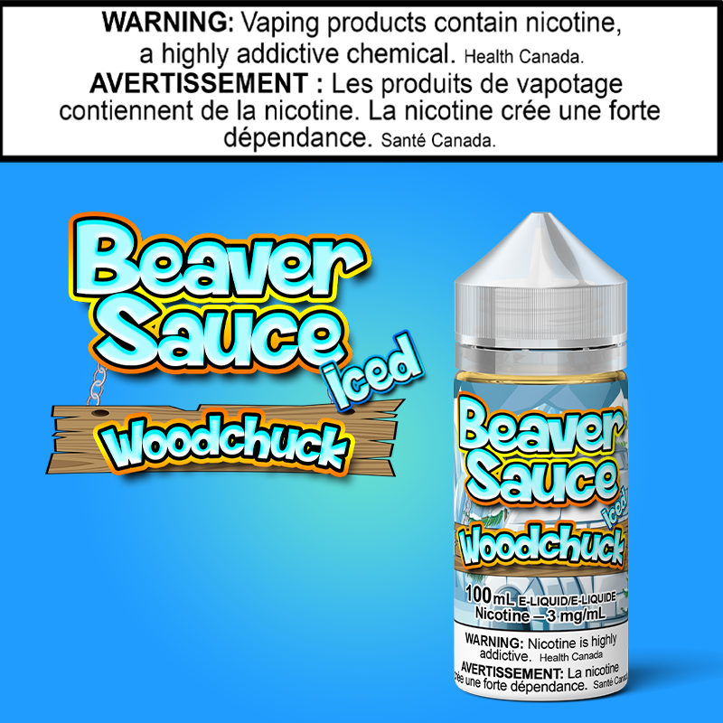 Beaver Sauce - Woodchuck Iced 100ml Manitoba