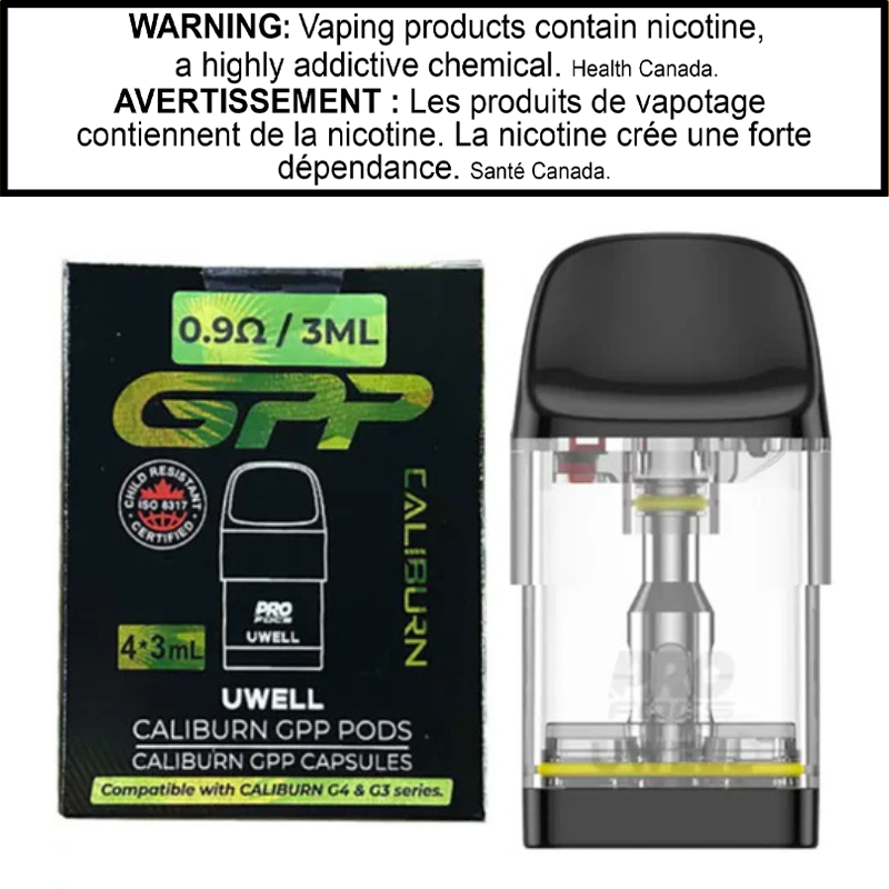 UWELL CALIBURN GPP REFILLABLE POD (4 PK)