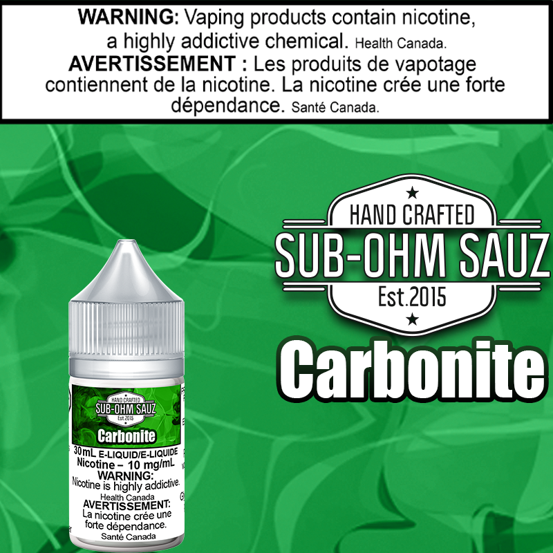 Sub Ohm Sauz - Carbonite 30ml Salt British Columbia