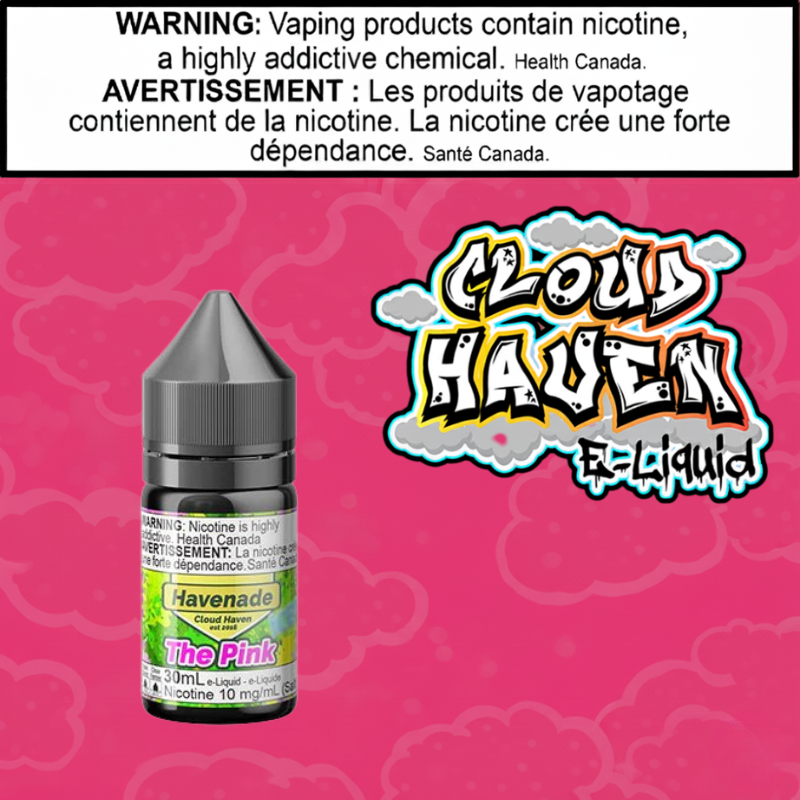 Cloud Haven - Havenade The Pink 30ml salt - British Columbia