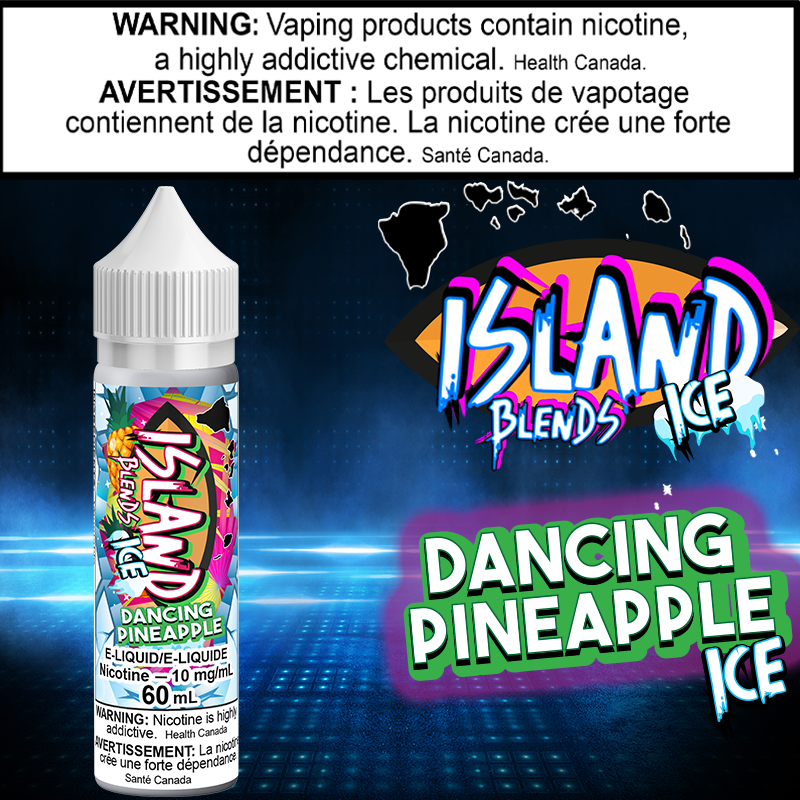 Island Blends - Dancing Pineapple Iced 60ml Salt Yukon