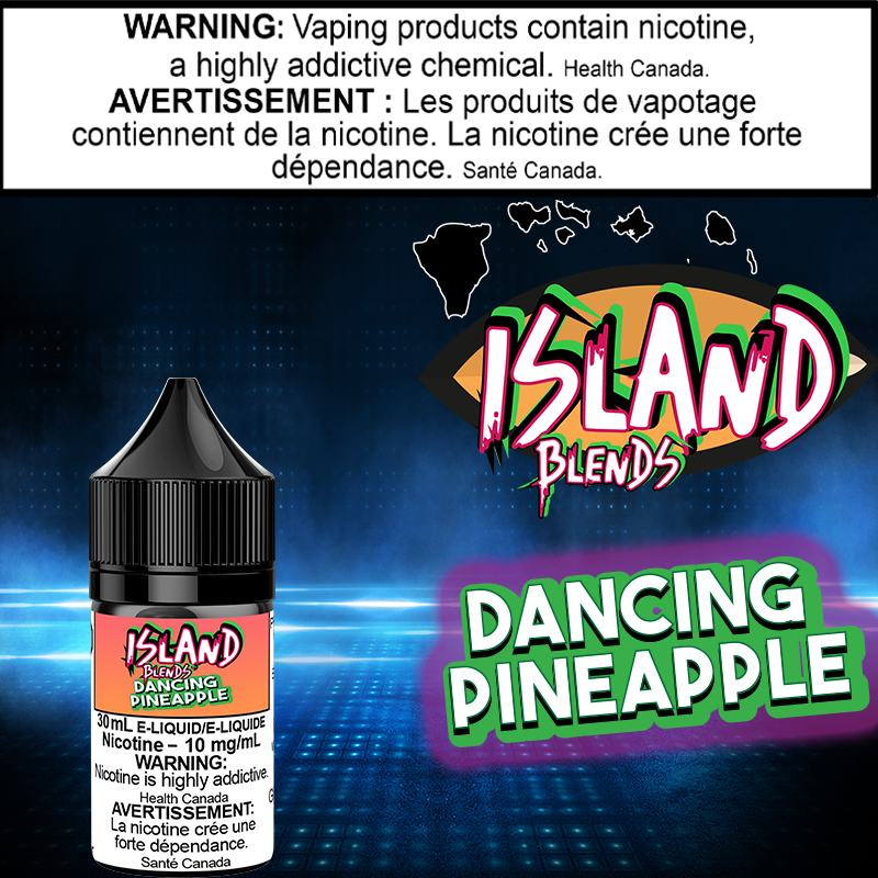 Island Blends - Dancing Pineapple 30ml Salt Saskatchewan