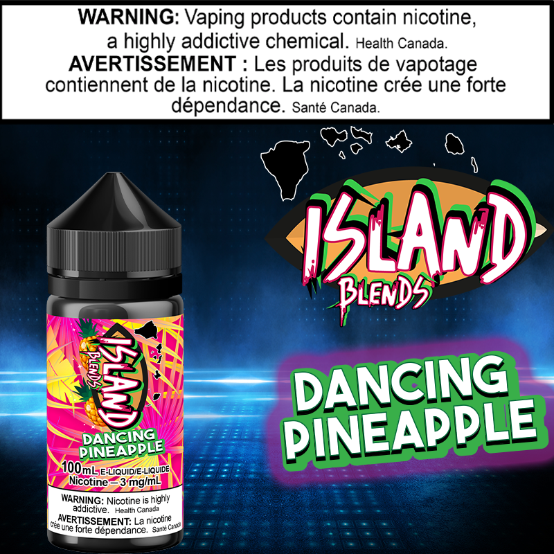 Island Blends - Dancing Pineapple 100ml Manitoba