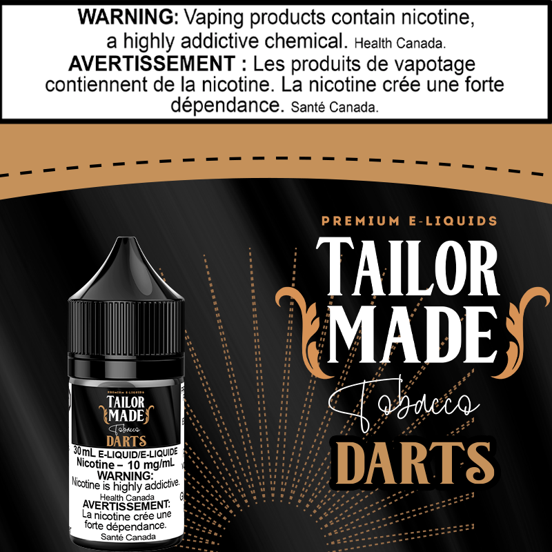 Tailor Made - Darts 30ml Salt British Columbia