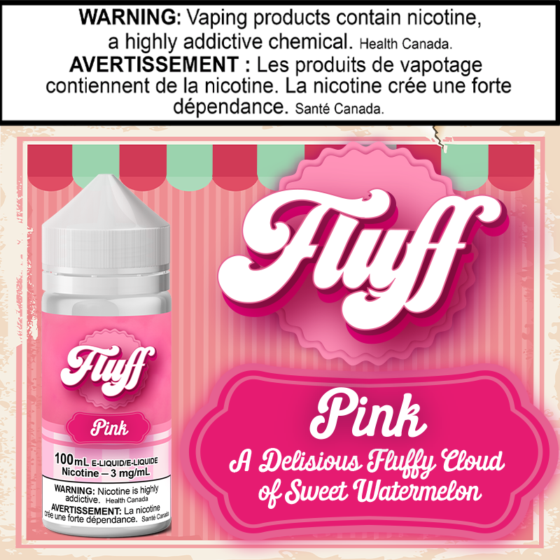 Fluff - Pink 100ml Yukon