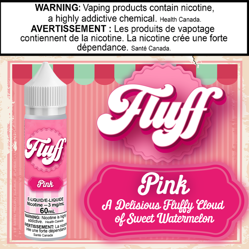 Fluff - Pink 60ml Ontario