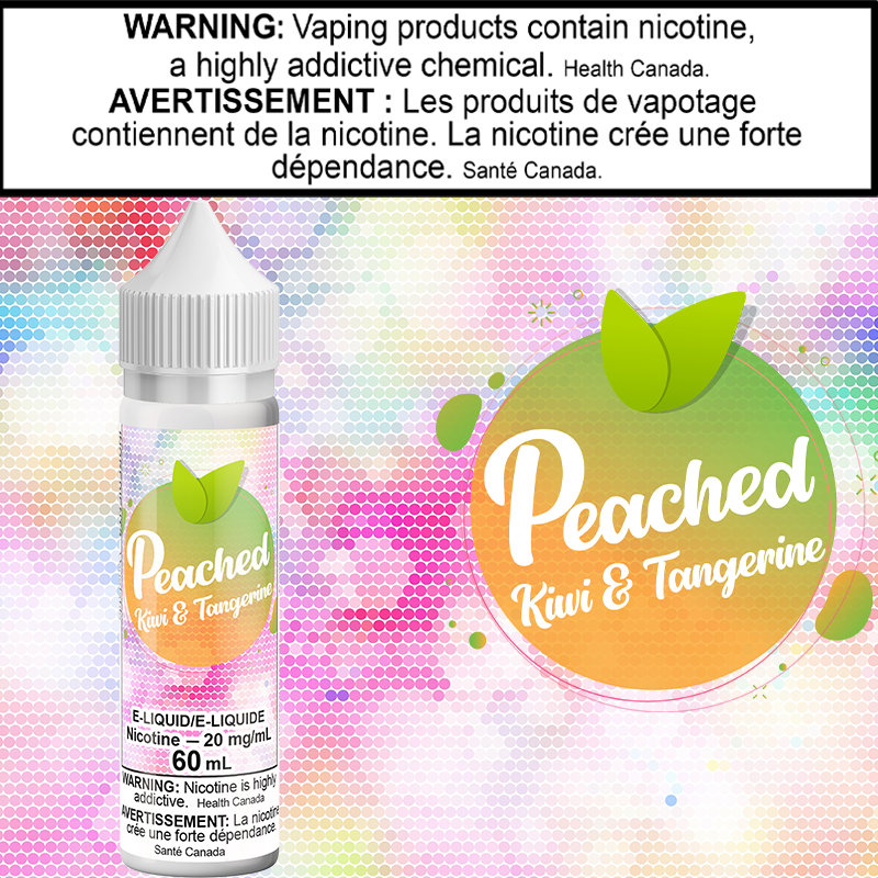 Peached - Kiwi Tangerine - 60ml Salt Yukon