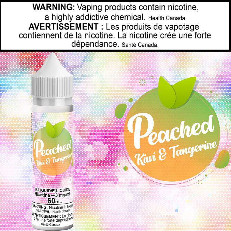 Peached - Kiwi Tangerine - 60ml British Columbia