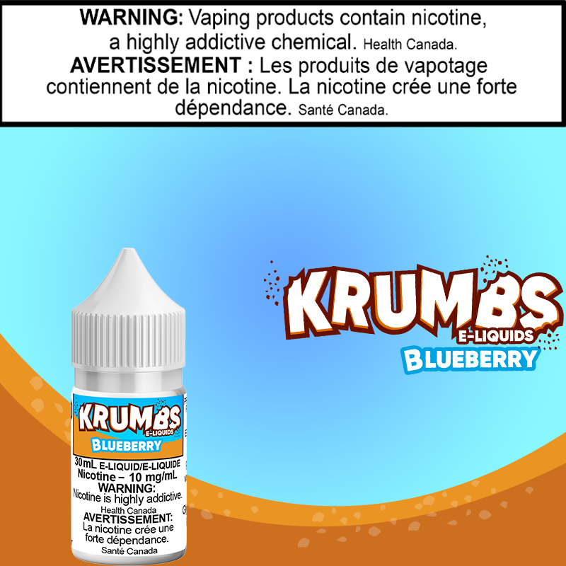 Krumbs - Blueberry - 30ml Salt British Columbia