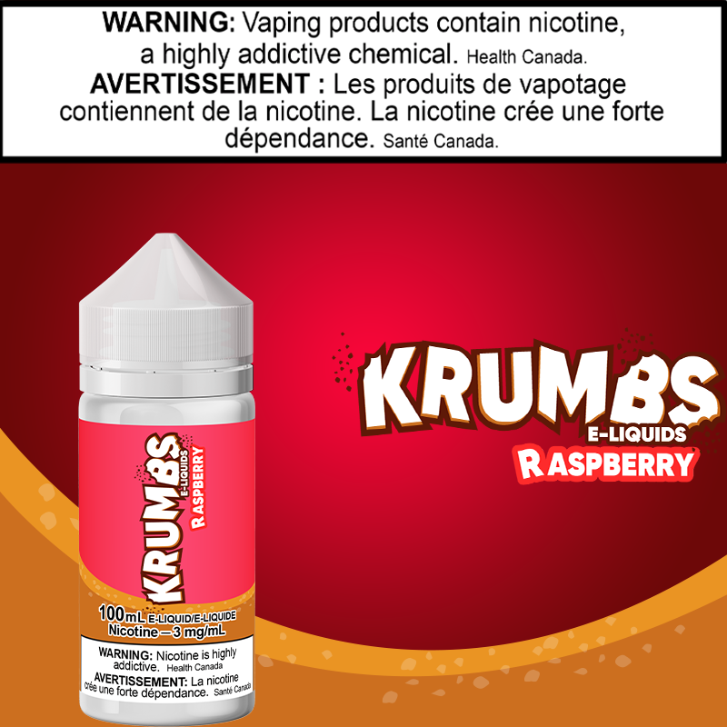 Krumbs - Raspberry - 100ml Salt Saskatchewan