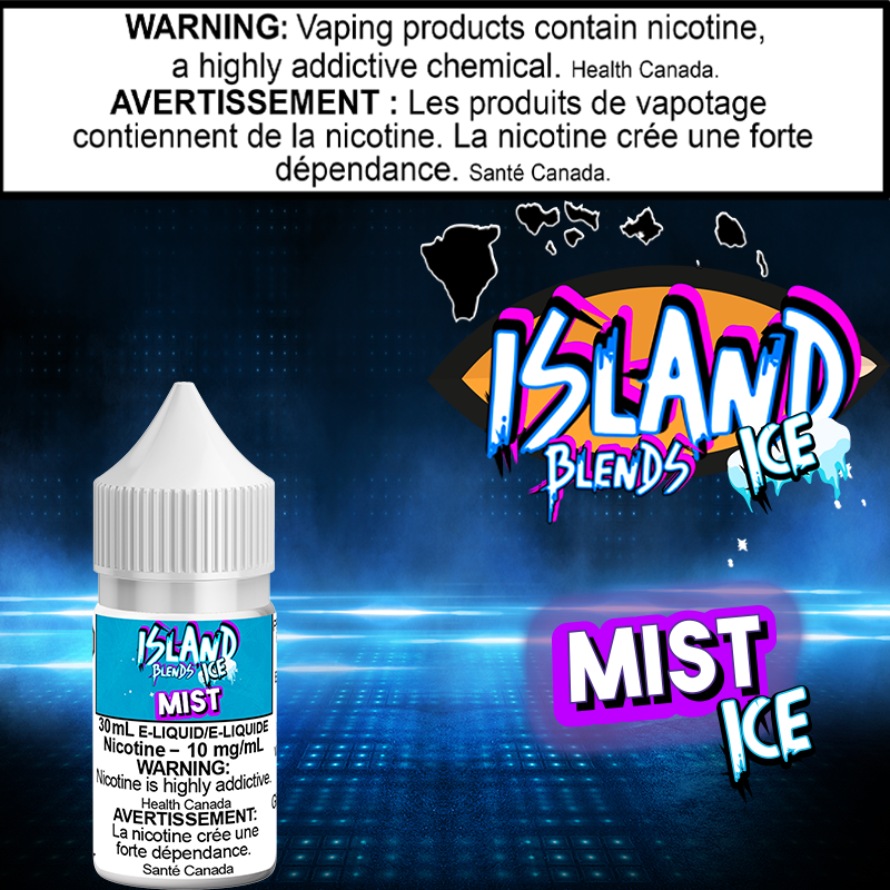 Island Blends - Mist - Iced - 30ml Salt Saskatchewan