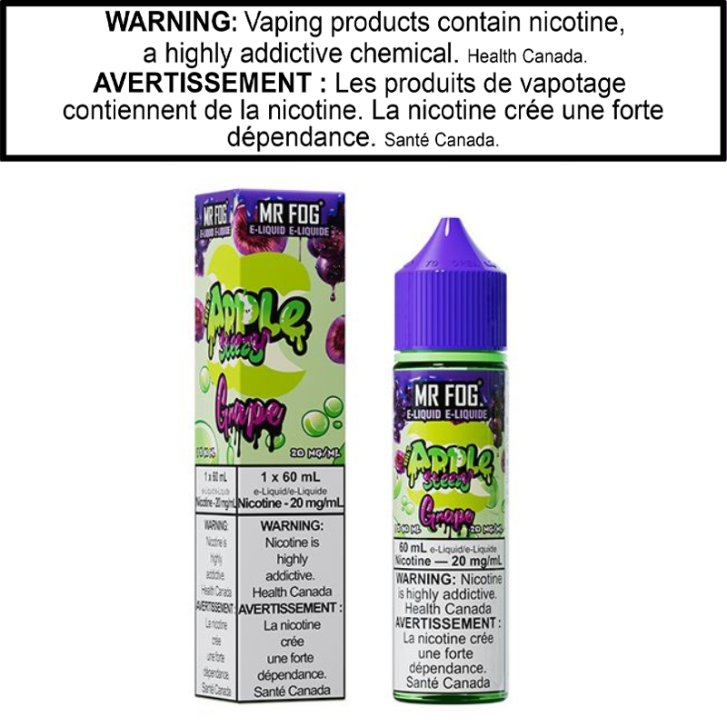 Mr Fog Apple Steezy E-Juice 60 Salt AB