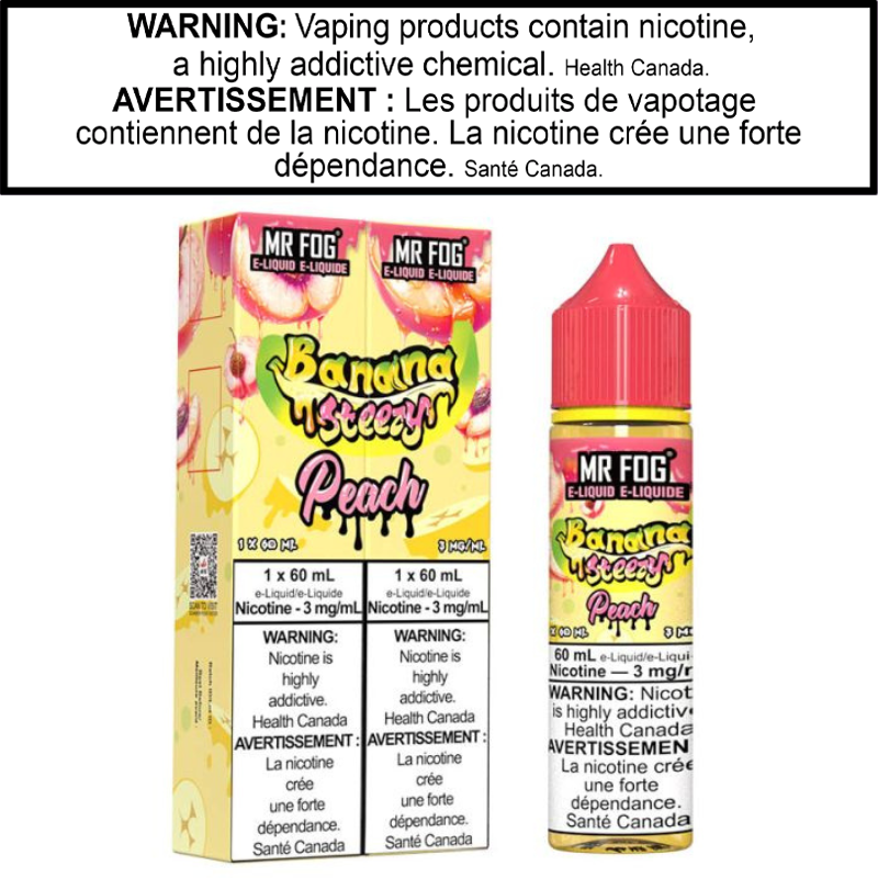 Mr Fog Banana Steezy E-Juice 60ml AB