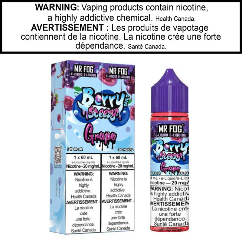 Mr Fog Berry Steezy E-Juice 60 Salt AB