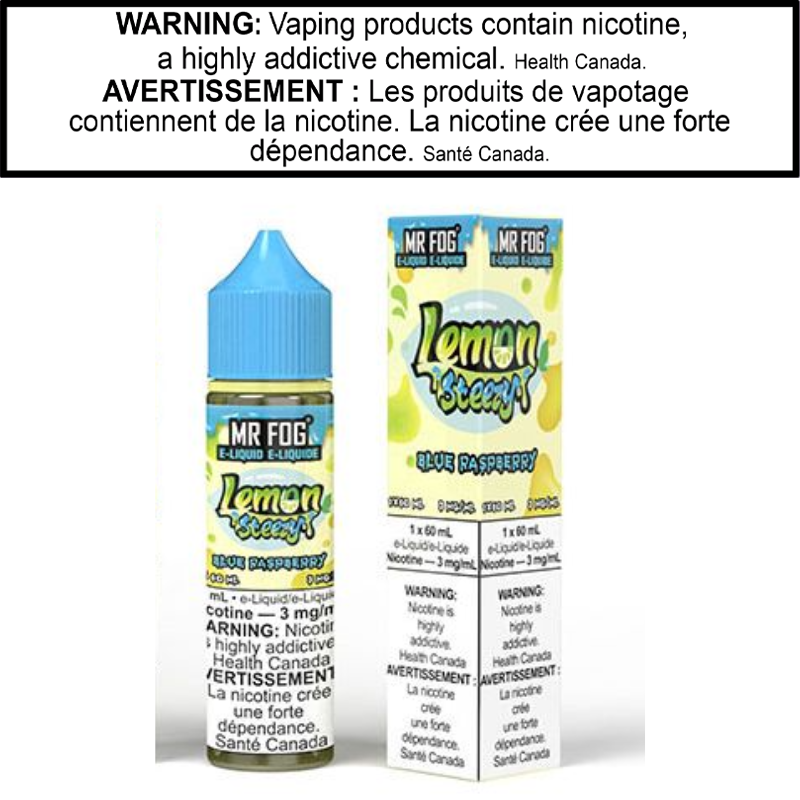 Mr Fog Lemon Steezy E-Juice 60 Salt AB