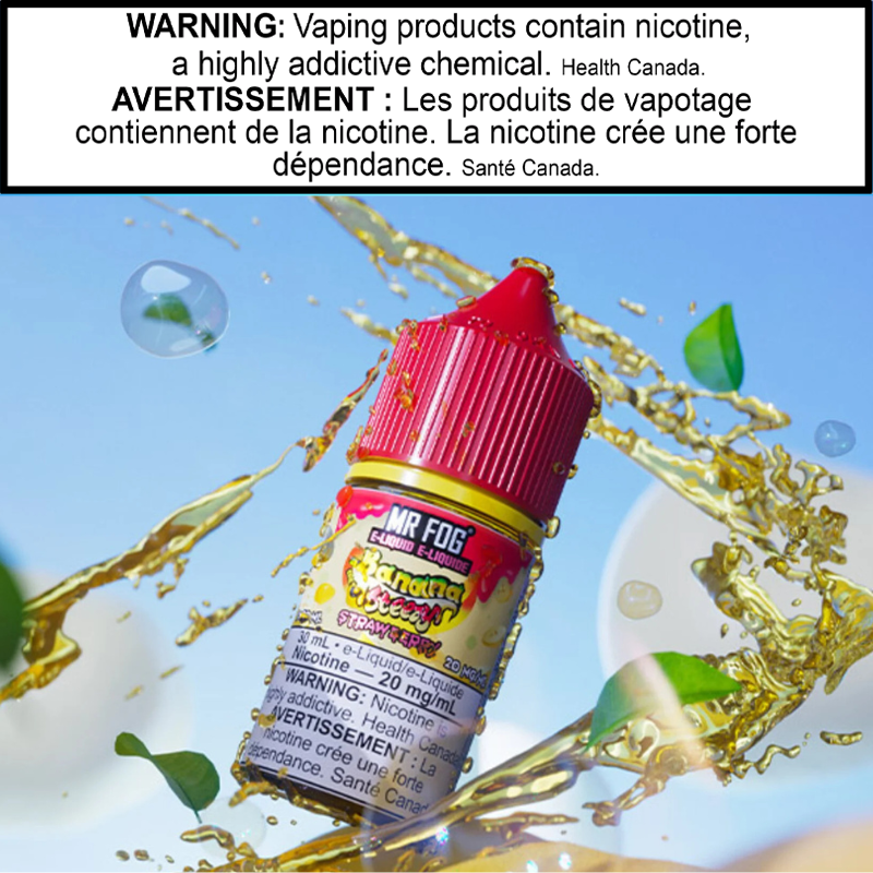 Mr Fog Banana Steezy E-Juice 30 Salt AB
