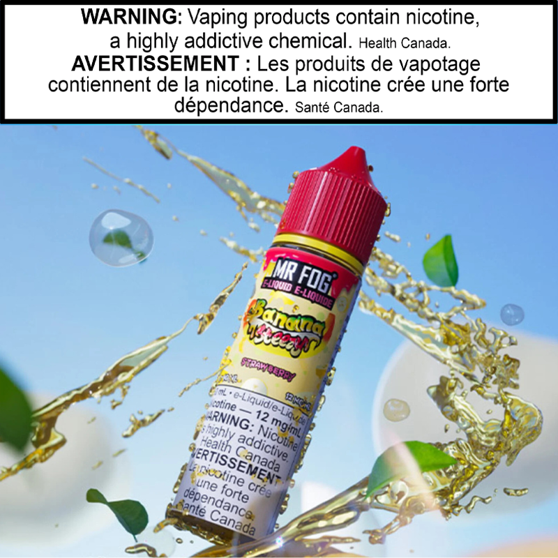 Mr Fog Banana Steezy E-Juice 60ml AB