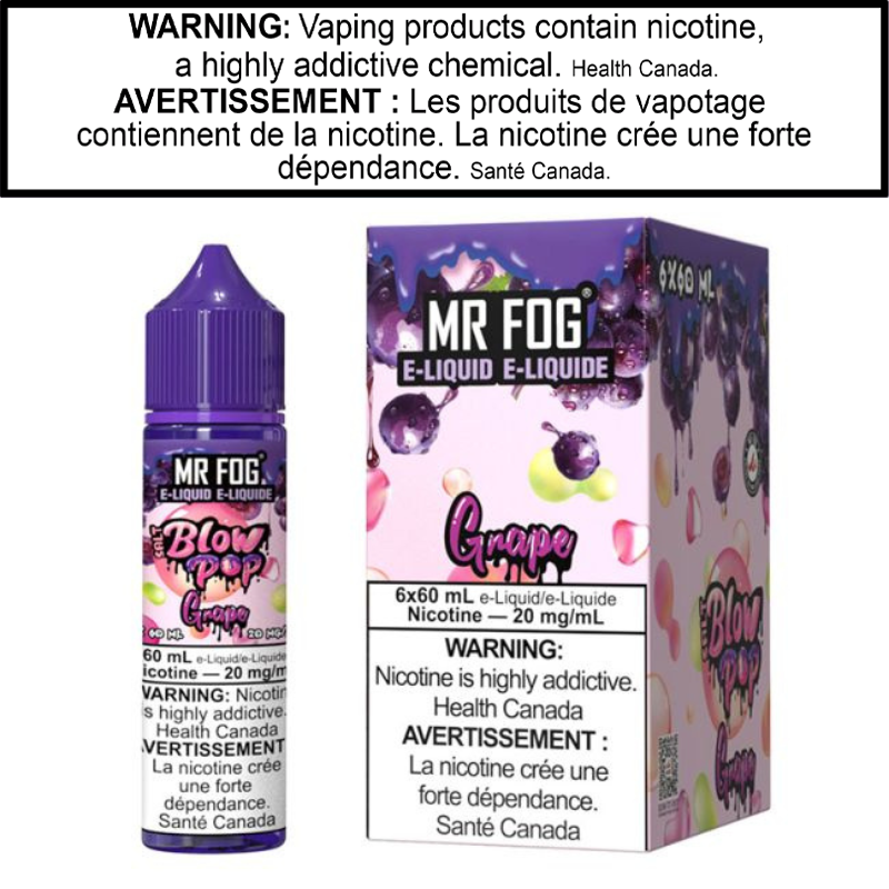 Mr Fog Blow Pop E-Juice 60ml Salt AB