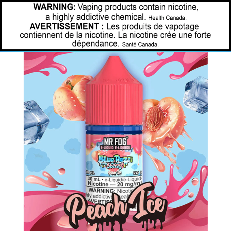 Mr Fog Blue Razz Steezy E-Juice 30 Salt AB