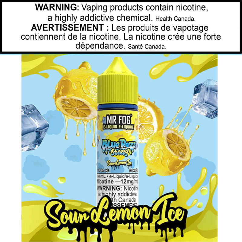 Mr Fog Blue Razz Steezy E-Juice 60ml AB