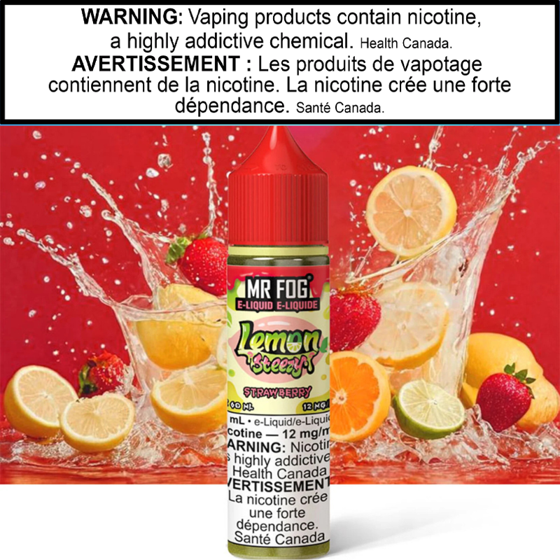 Mr Fog Lemon Steezy E-Juice 60ml AB