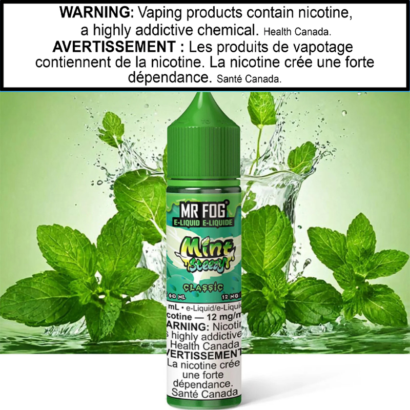 Mr Fog Mint Steezy E-Juice 60ml AB