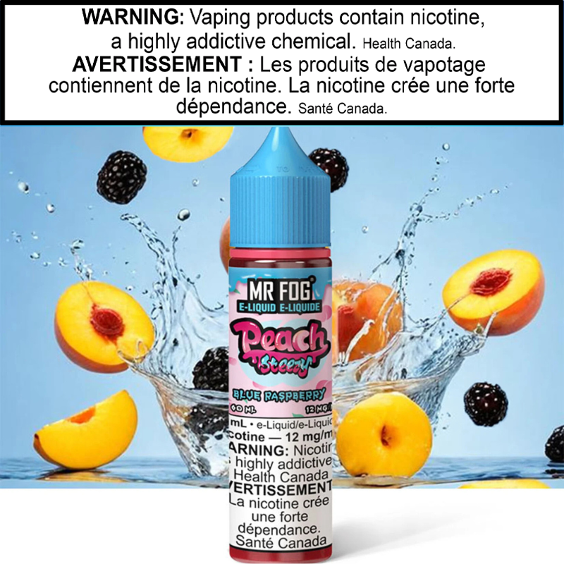 Mr Fog Peach Steezy E-Juice 60ml AB