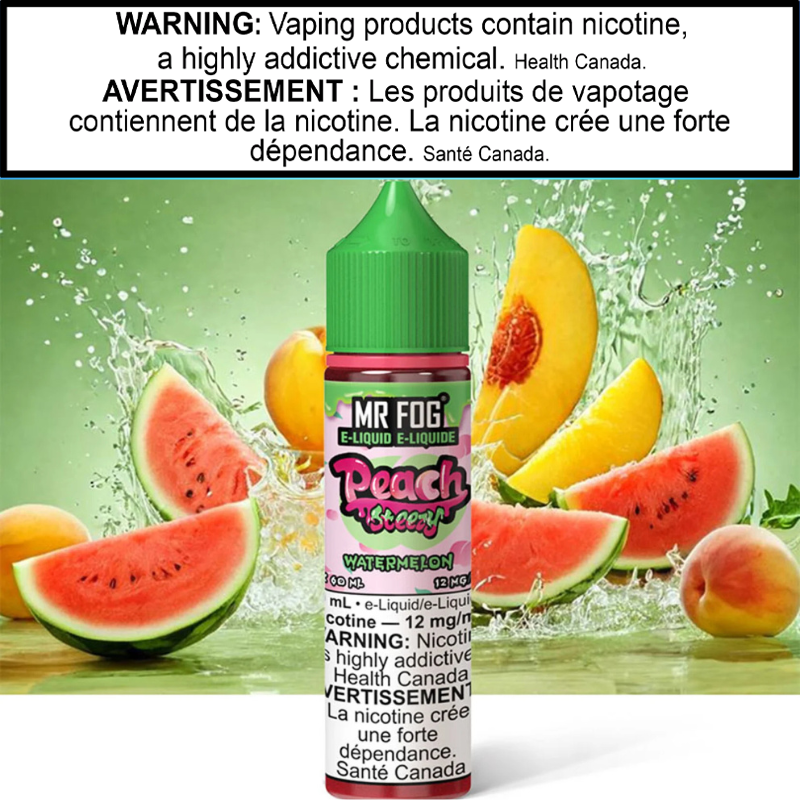 Mr Fog Peach Steezy E-Juice 60ml AB