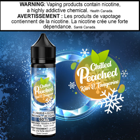 Peached - Kiwi Tangerine - Chilled - 60ml Salt British Columbia