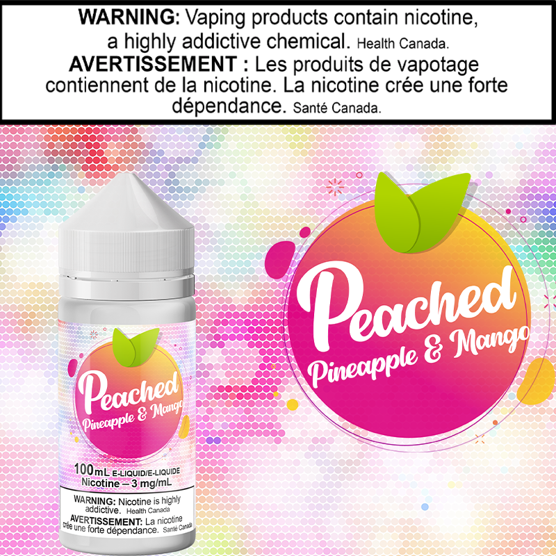 Peached - Pineapple Mango - 100ml Alberta