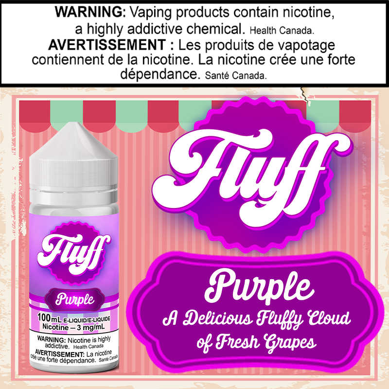 Fluff - Purple 100ml Yukon