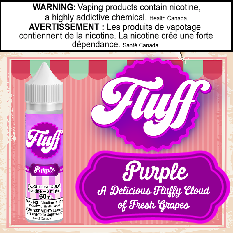 Fluff - Purple 60ml British Columbia